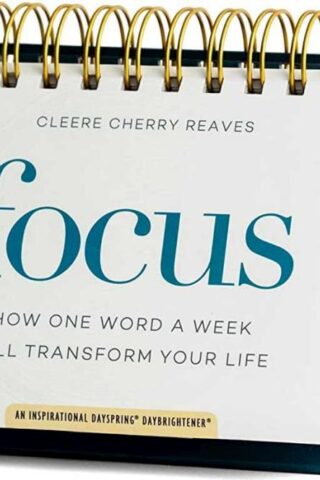 9781684087129 Focus DayBrightener : How One Word A Week Will Transform Your Life - An Ins