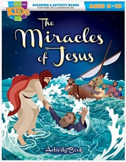 9781684340231 Miracles Of Jesus Activity Book Ages 8-10