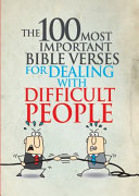 9781733741774 100 Most Important Bible Verses For Dealing With Difficult People