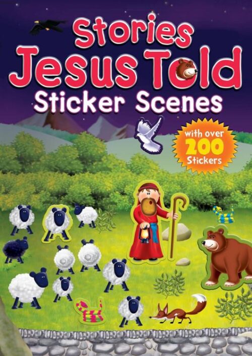 9781859859476 Stories Jesus Told Sticker Scenes Book