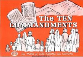 9781862280908 10 Commandments Coloring Book