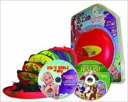 9781936081813 Kids Bible Easter Edition With Here Comes Jesus DVD