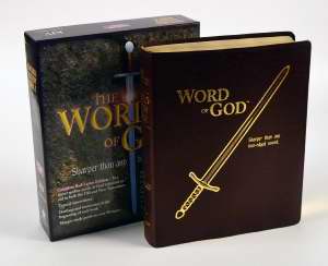 9781936428151 Sword Word Of God Large Print Bible