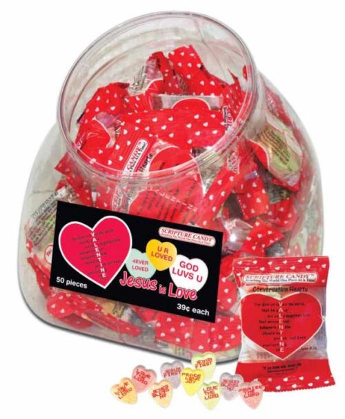 641520010225 Conversation Hearts Jar