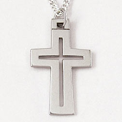 637955808322 Heavy Pierced Cross