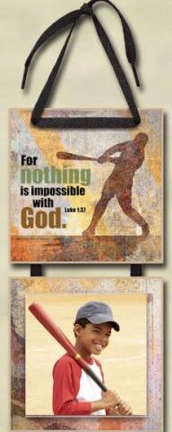 036655050046 For Nothing Is Impossible Sport Celebrations (Plaque)