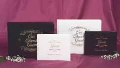 9780805404852 Small Bonded Leather All Occasion Guest Book Black