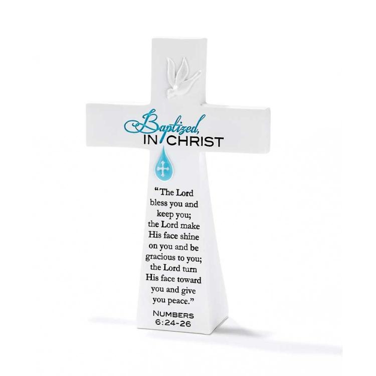 603799547260 Baptized In Christ Tabletop Cross