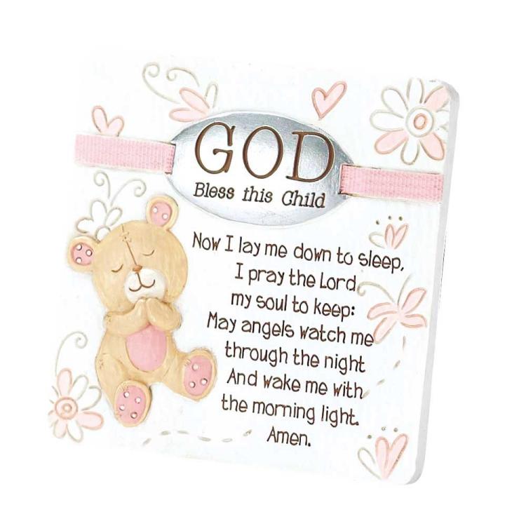 603799578295 God Bless This Child Girl (Plaque)