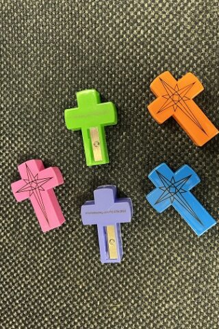 Pencil Sharpener Cross 2"