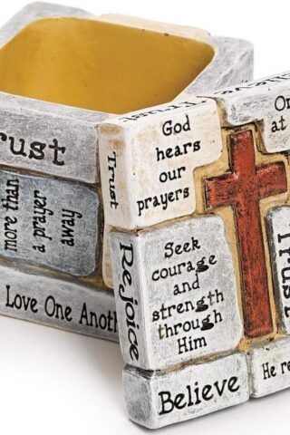 089945560329 Crossword Trinket Box