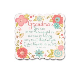 667665602316 Flowers For You Grandma (Magnet)