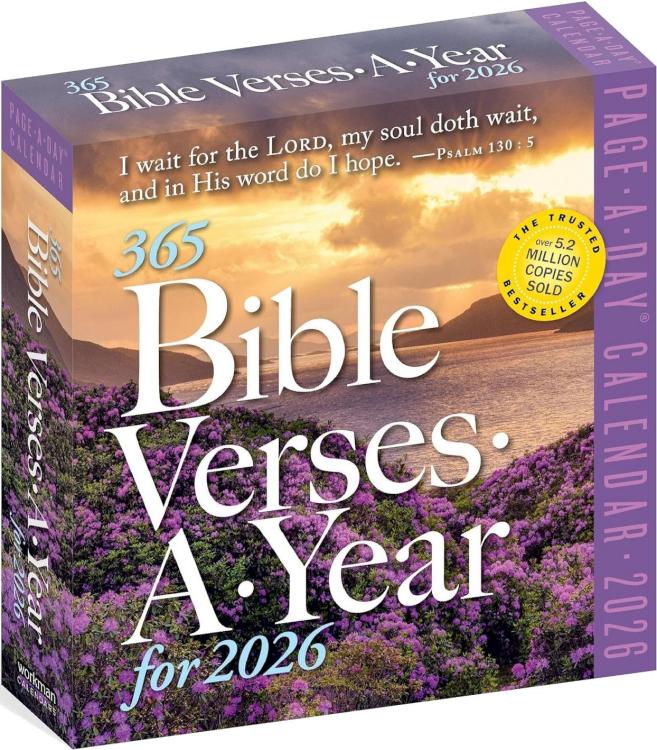 9781523530038 365 Bible Verses A Year 2026