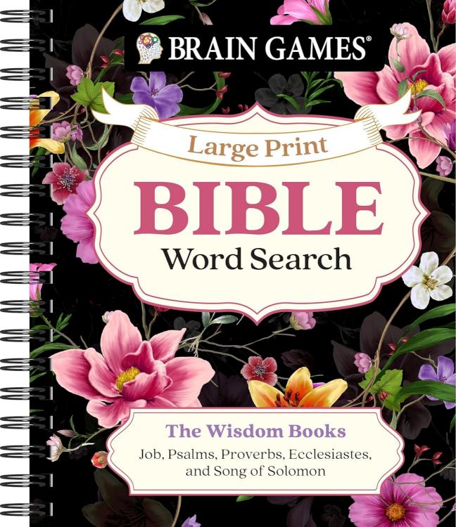9798897460137 Large Print Bible Word Search