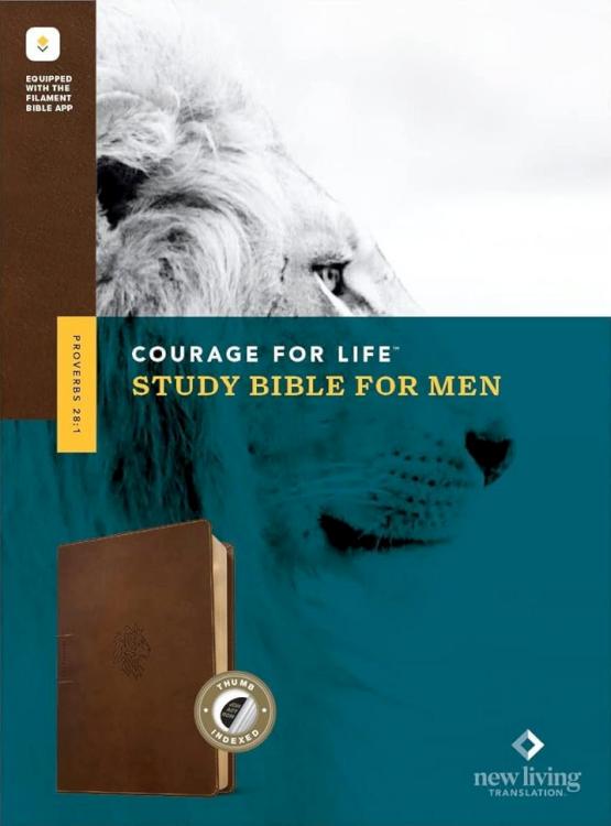 9781496475572 Courage For Life Study Bible For Men Filament Enabled Edition