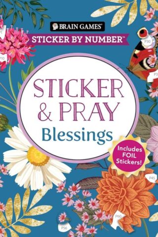 9781639388110 Sticker By The Number Sticker And Pray Blessings