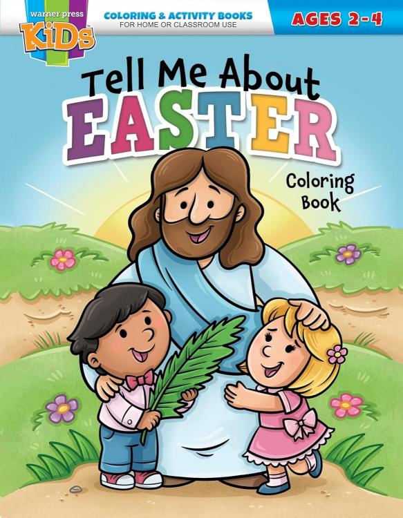 9781684346479 Tell Me Aboaut Easter Coloring Book Ages 2-4