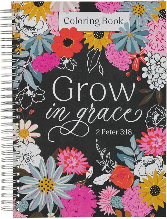 9798896780069 Grow in Grace Coloring Book