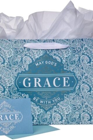 1220000138407 Turquoise Paisley Gift Bag