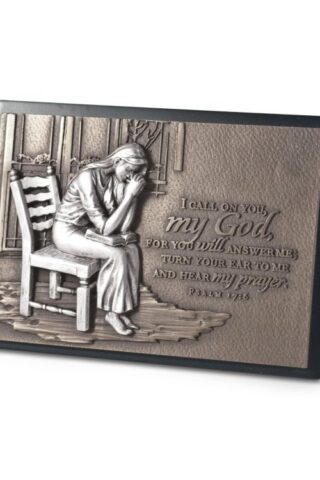 667665207511 Praying Woman Sculpture (Plaque)