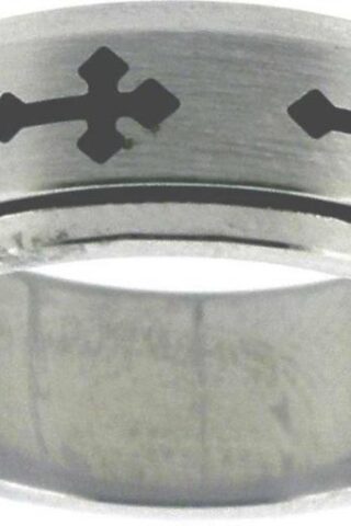 670690329127 Cross Spinner (Size size 12 Ring)