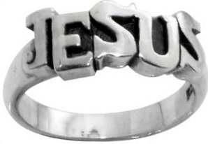 670690484123 Jesus (Size size 12 Ring)