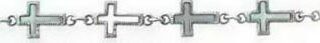 670690500557 Mother Of Pearl Cross (Bracelet/Wristband)