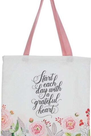 1220000371064 With Love Inspirational Women's Fashion Tote Bag: Start Each Day with a Grateful