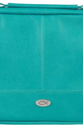 1220000721517 Inspirational Vegan Leather Two-fold Organizer Bible Cover for Women