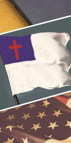 9781087764849 Inspirational Bookmark: Pledges - Bible and Flags (Package of 25)