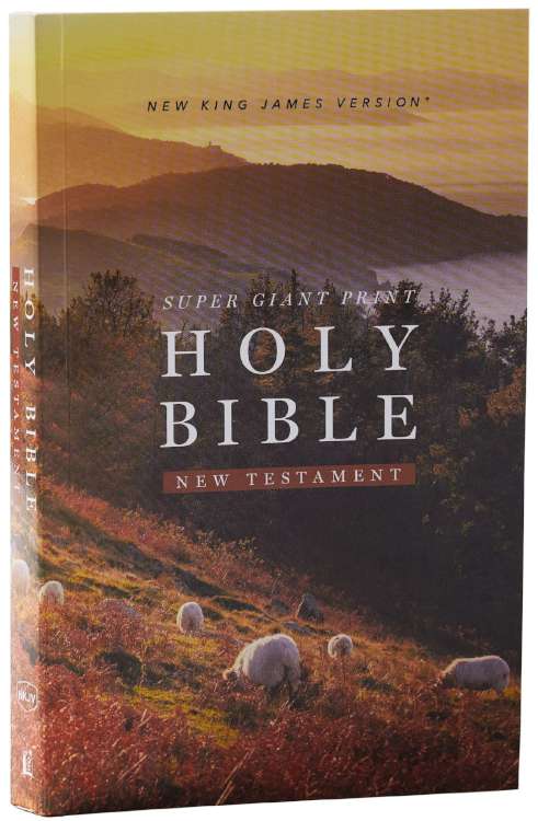 9781400353163 Super Giant Print New Testament Comfort Print