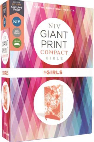 9780310114581 Giant Print Compact Bible For Girls Comfort Print