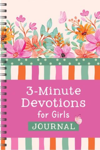 9798891514133 3-Minute Devotions for Girls Journal