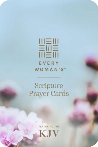 9798400508172 Every Woman’s Scripture Prayer Cards  (Softcover): Featuring the King James Ve